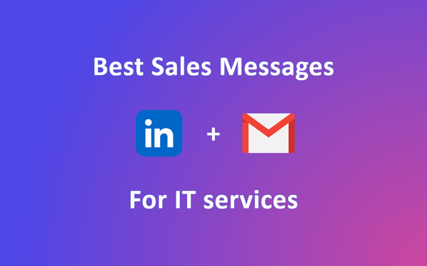 15 sales message templates for IT services